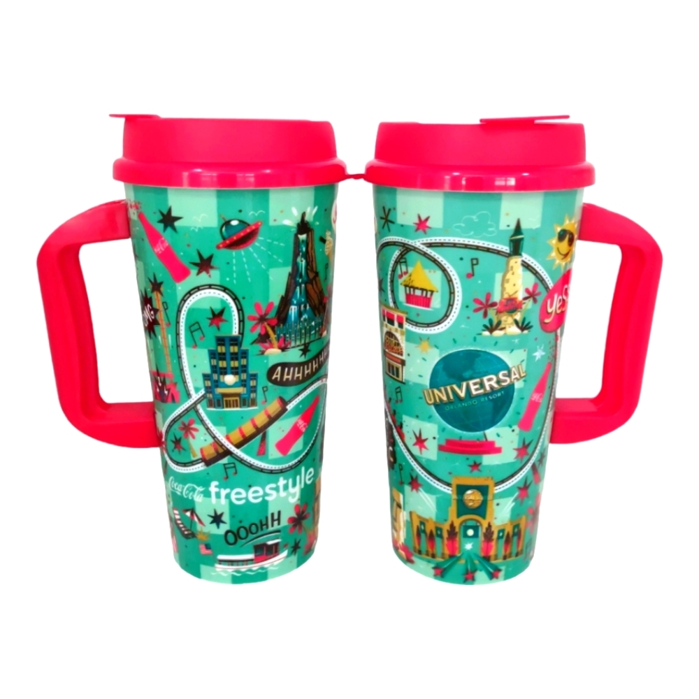 Whirley Drink Universal Studios Travel Tumbler Mug